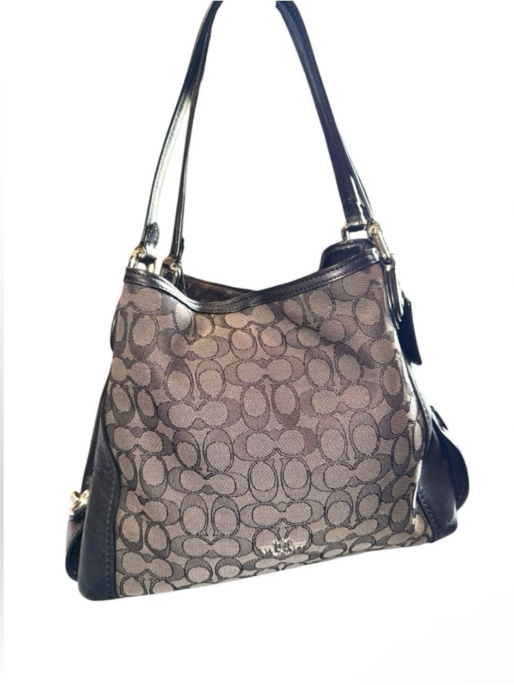 Coach Edie Shoulder Bag 31 in Signature Jacquard